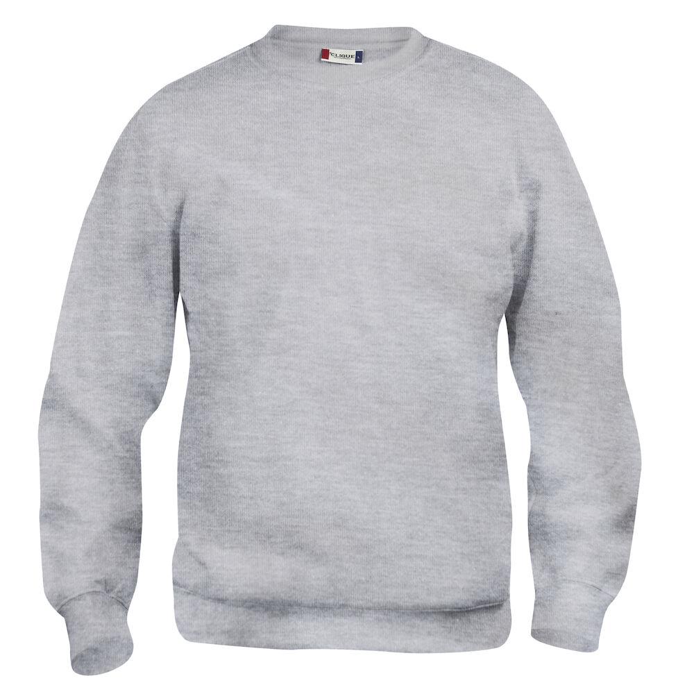 Basic Roundneck Junior - Grey melange - Image 1