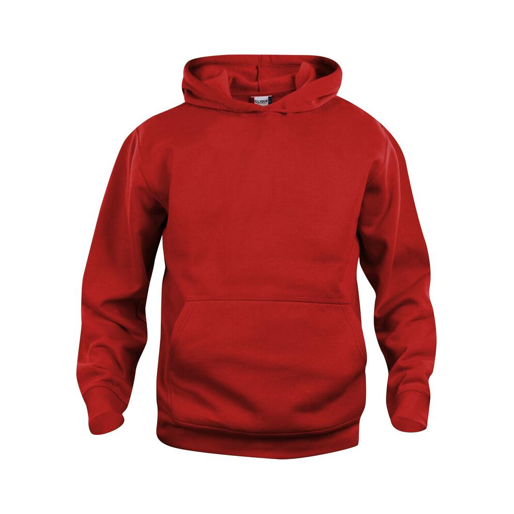 Basic Hoody Junior - Red - Image 1