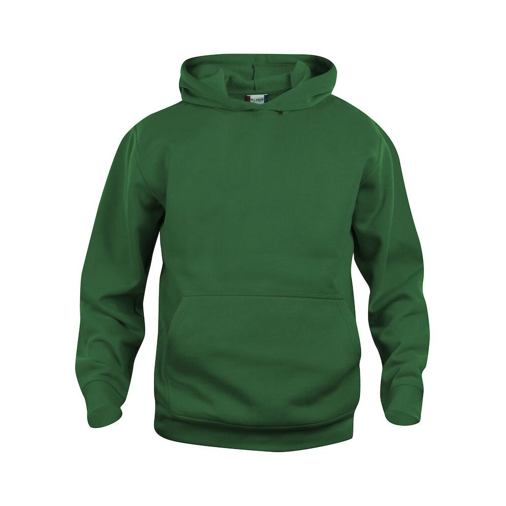 Basic Hoody Junior - Bottle green - Image 1