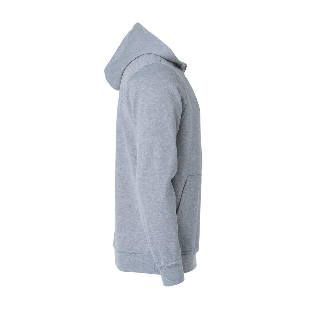 Basic Hoody Junior - Grey melange - Image 4