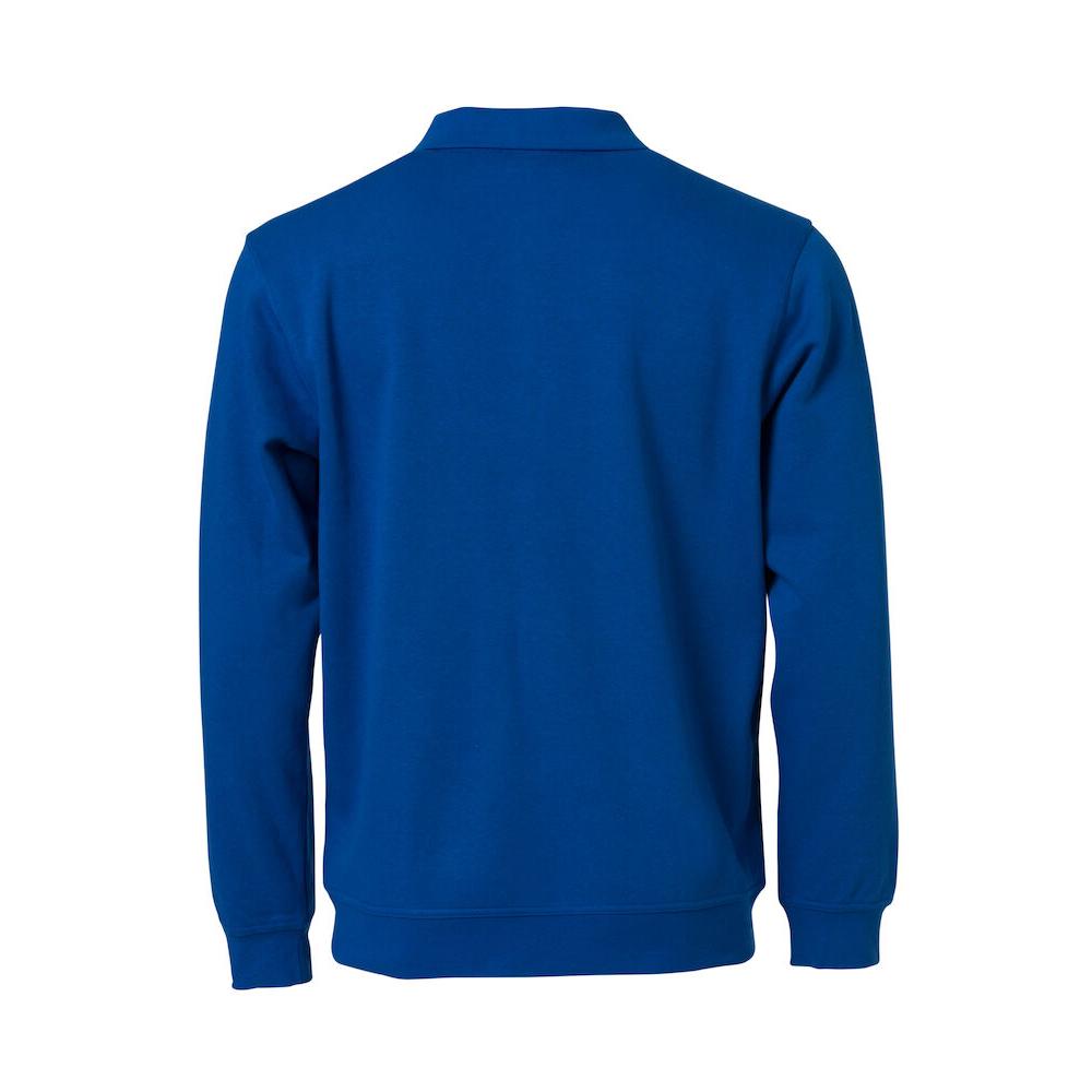 Basic Polo Sweater - Royal blue - Image 2