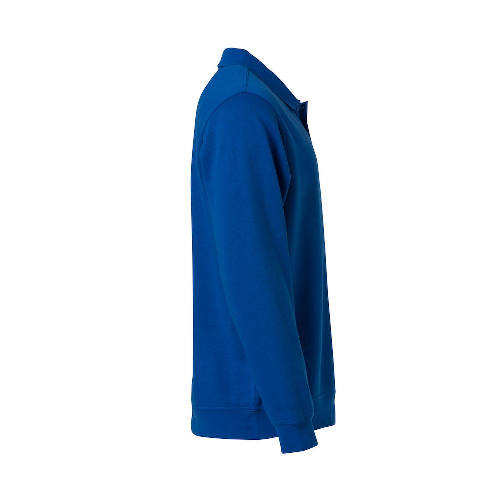 Basic Polo Sweater - Royal blue - Image 4