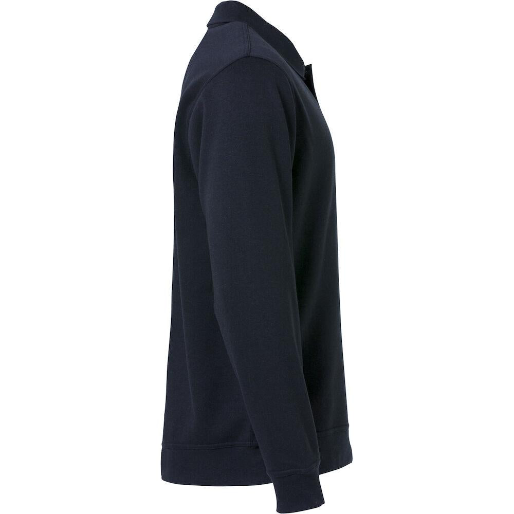 Basic Polo Sweater - Dark navy - Image 4