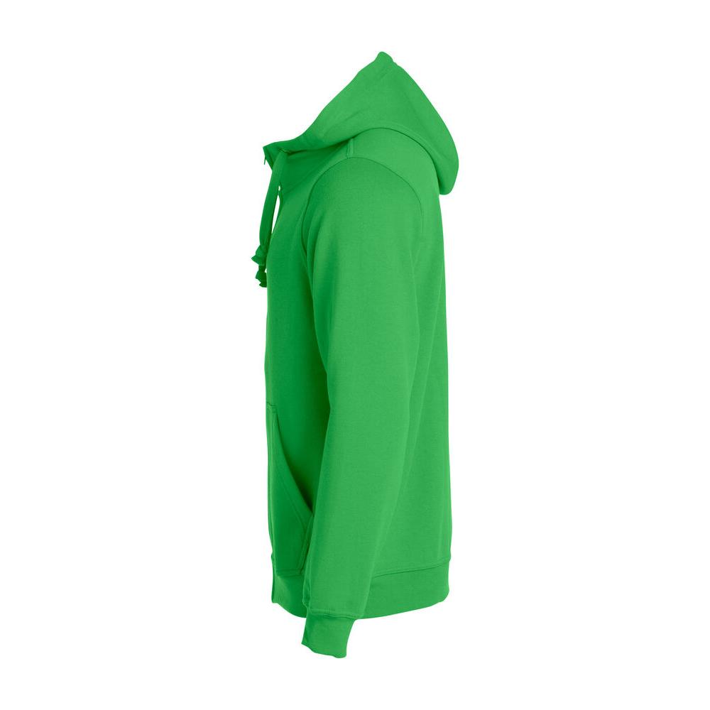 Basic Hoody Full Zip - Apple Green - Image 3