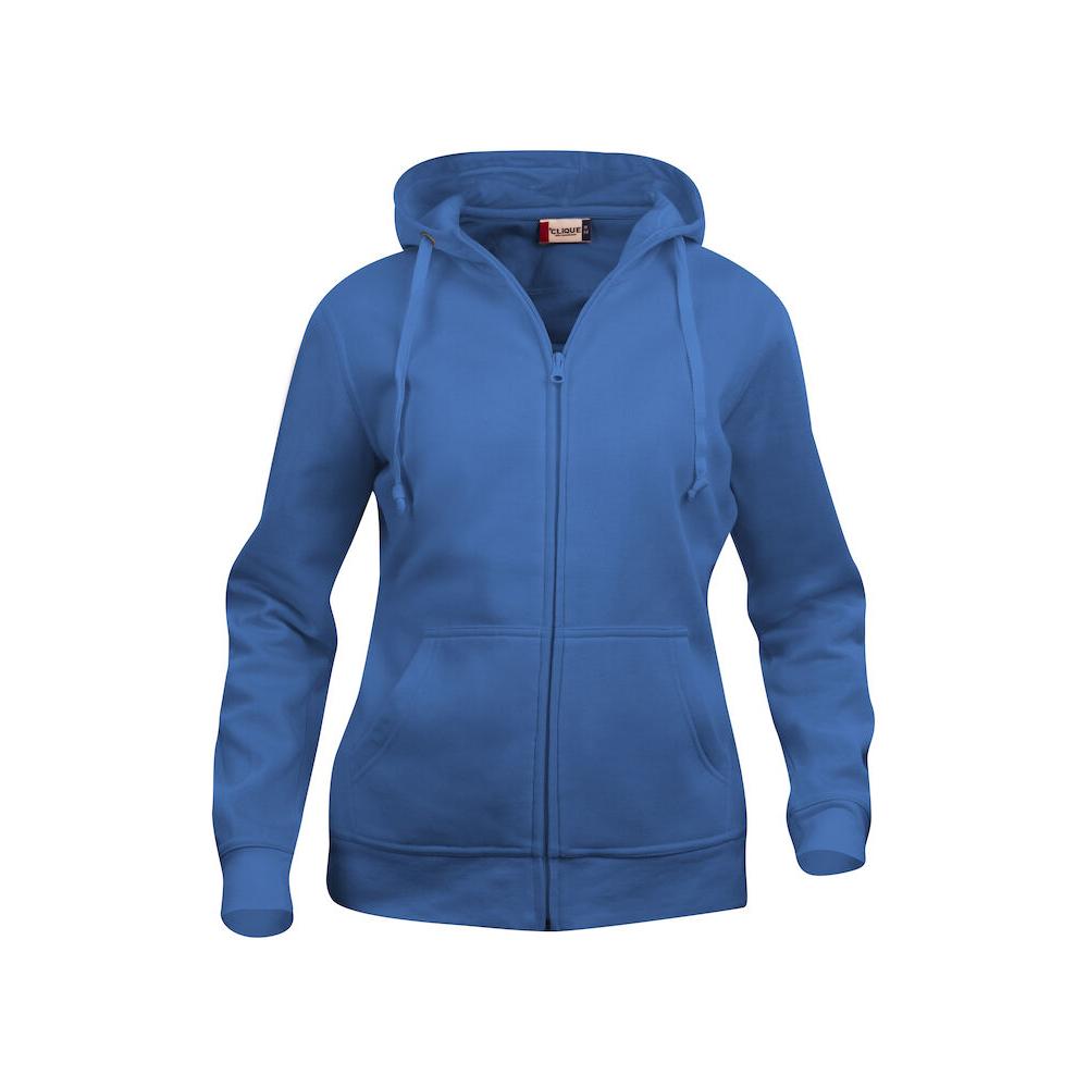 Basic Hoody Full Zip Women - Royal blue - Image 1