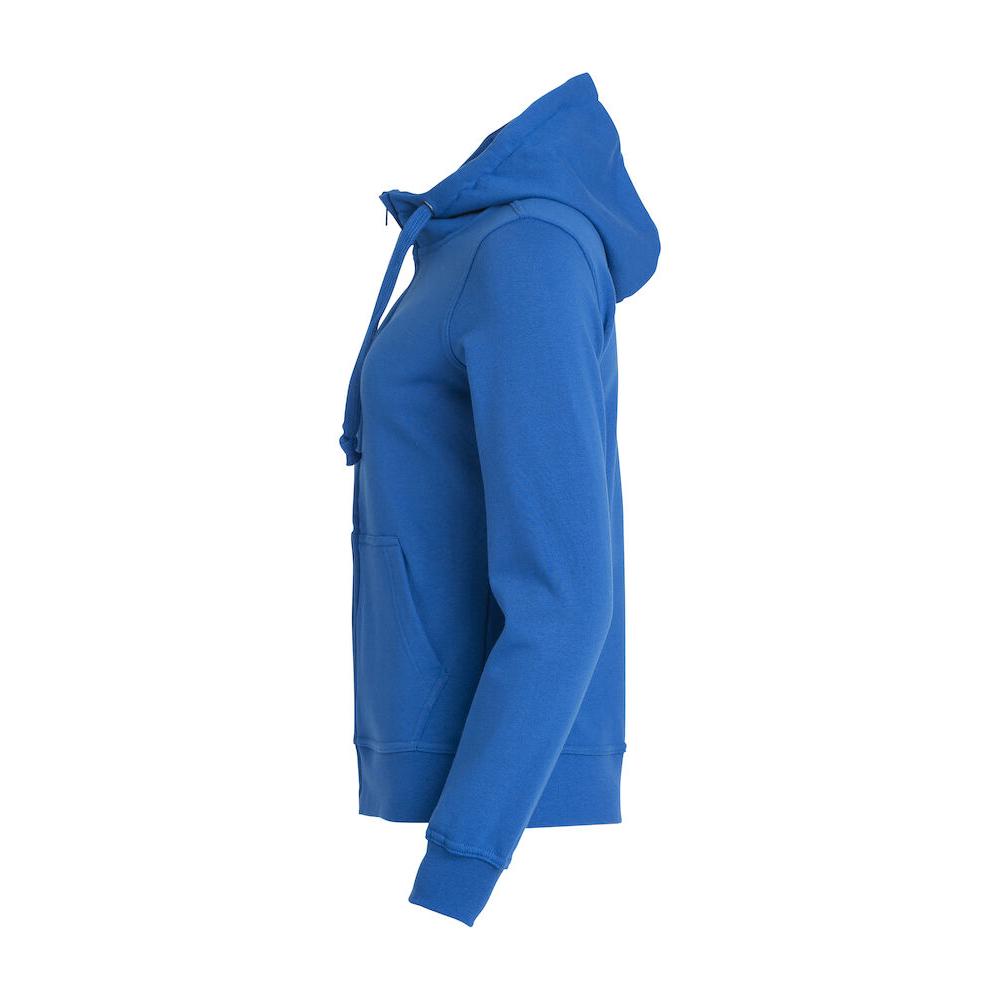 Basic Hoody Full Zip Women - Royal blue - Image 3