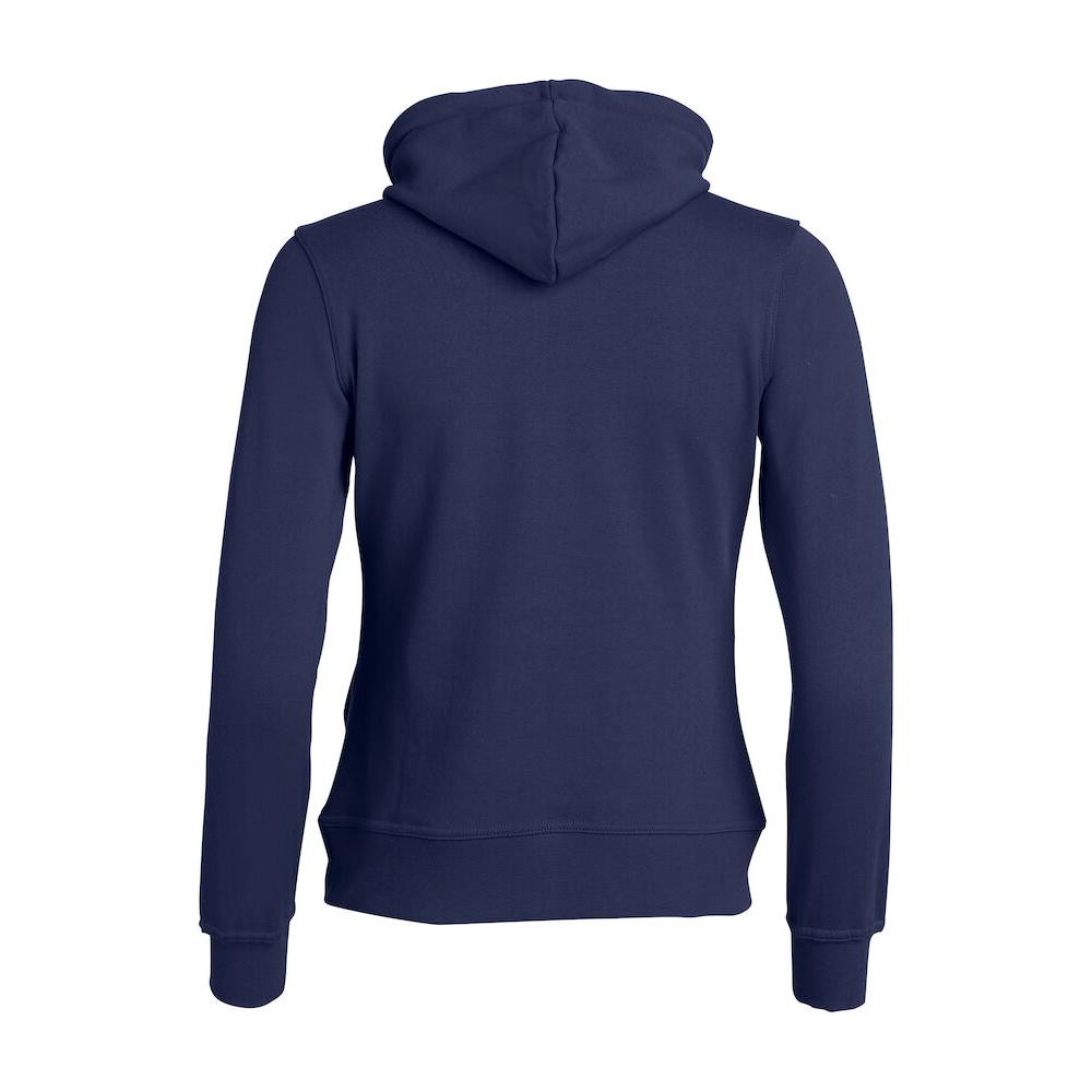 Basic Hoody Full Zip Women - Dark navy - Image 2