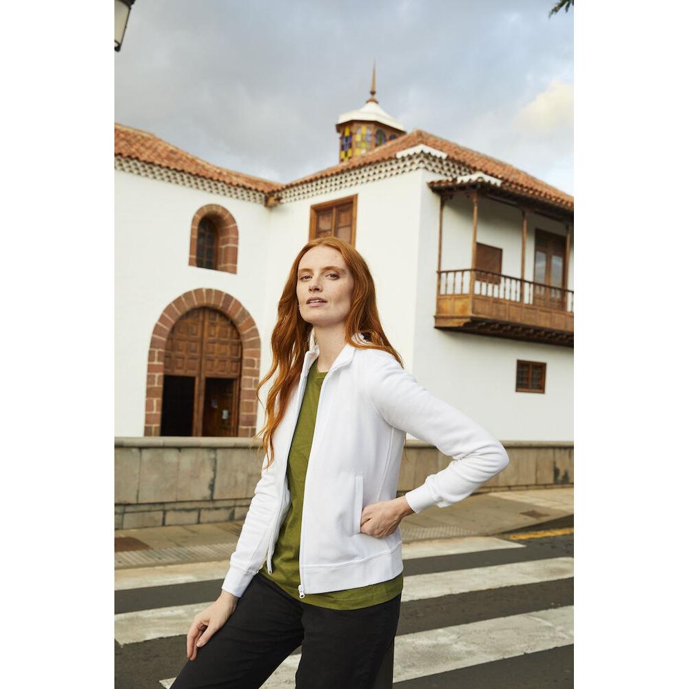 Basic Cardigan Women - White - Image 5