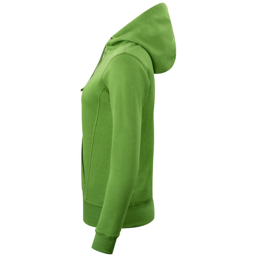Classic Hoody Women - Green melange - Image 3