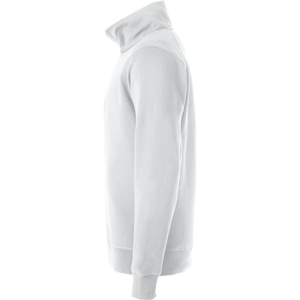 Classic Half Zip - White - Image 3