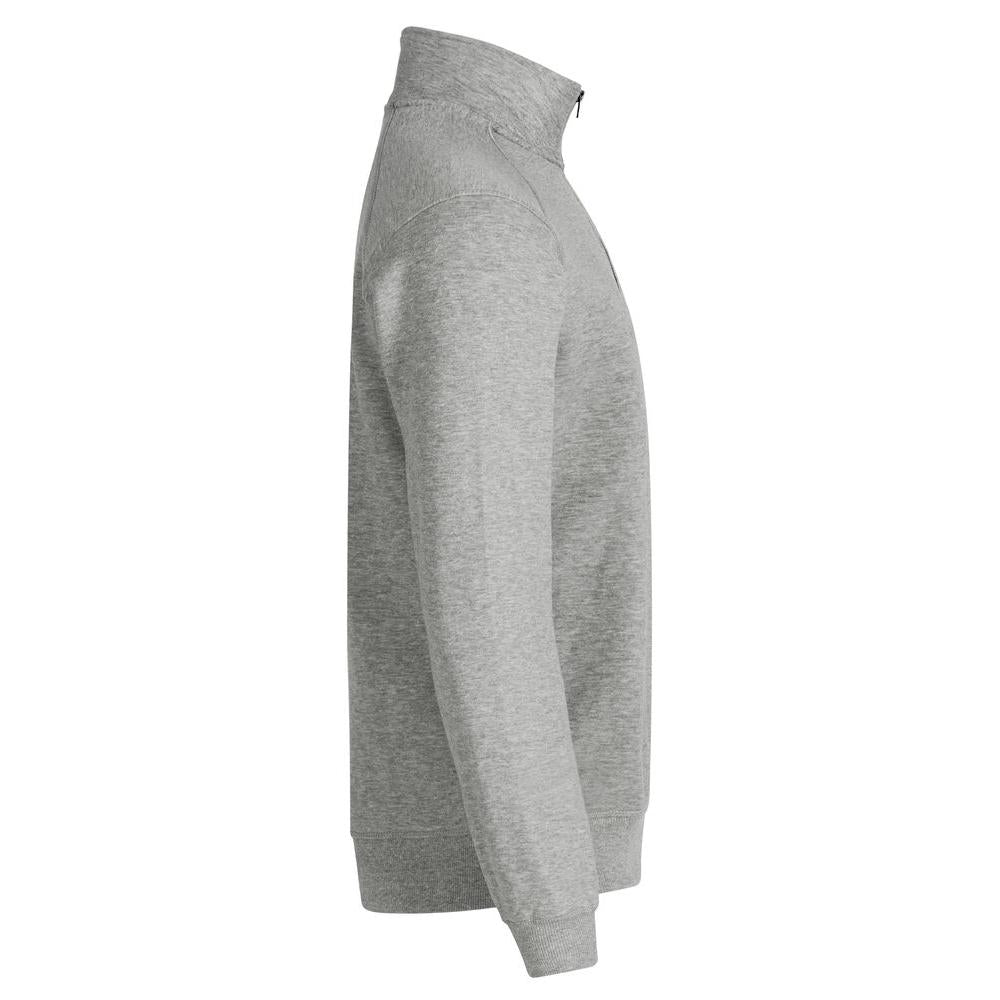 Classic Half Zip - Grey Melange - Image 4