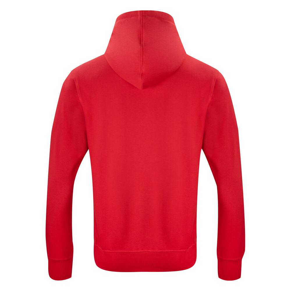 Classic Hoody Full Zip - Red - Image 2