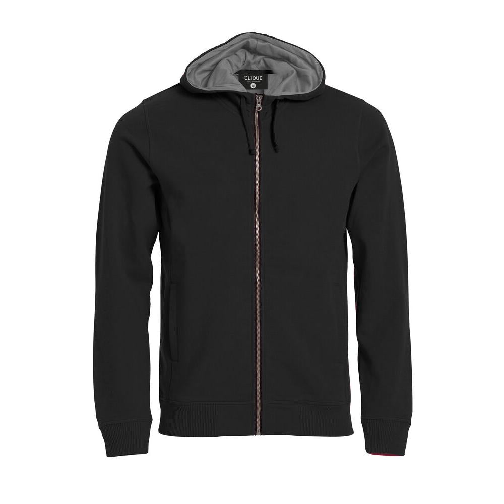Classic Hoody Full Zip - Black - Image 1