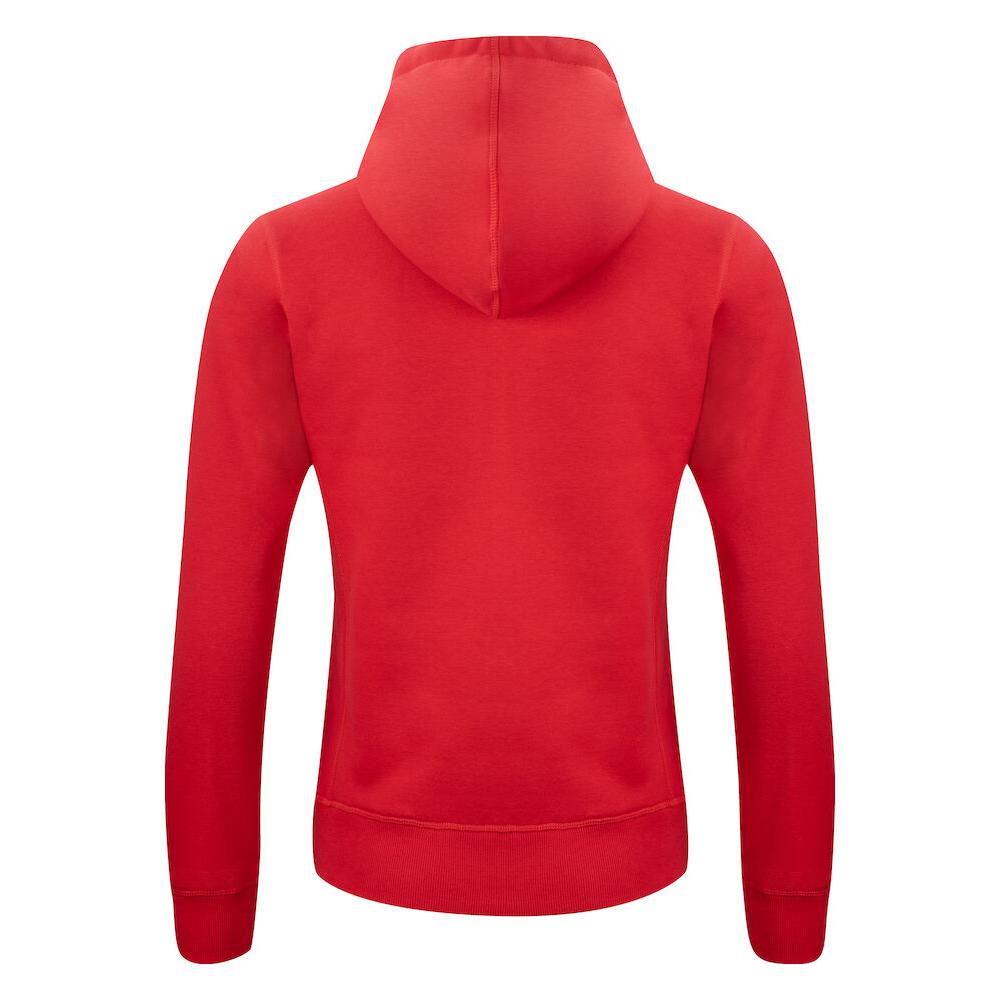 Classic Hoody Full Zip Women - Red - Image 2