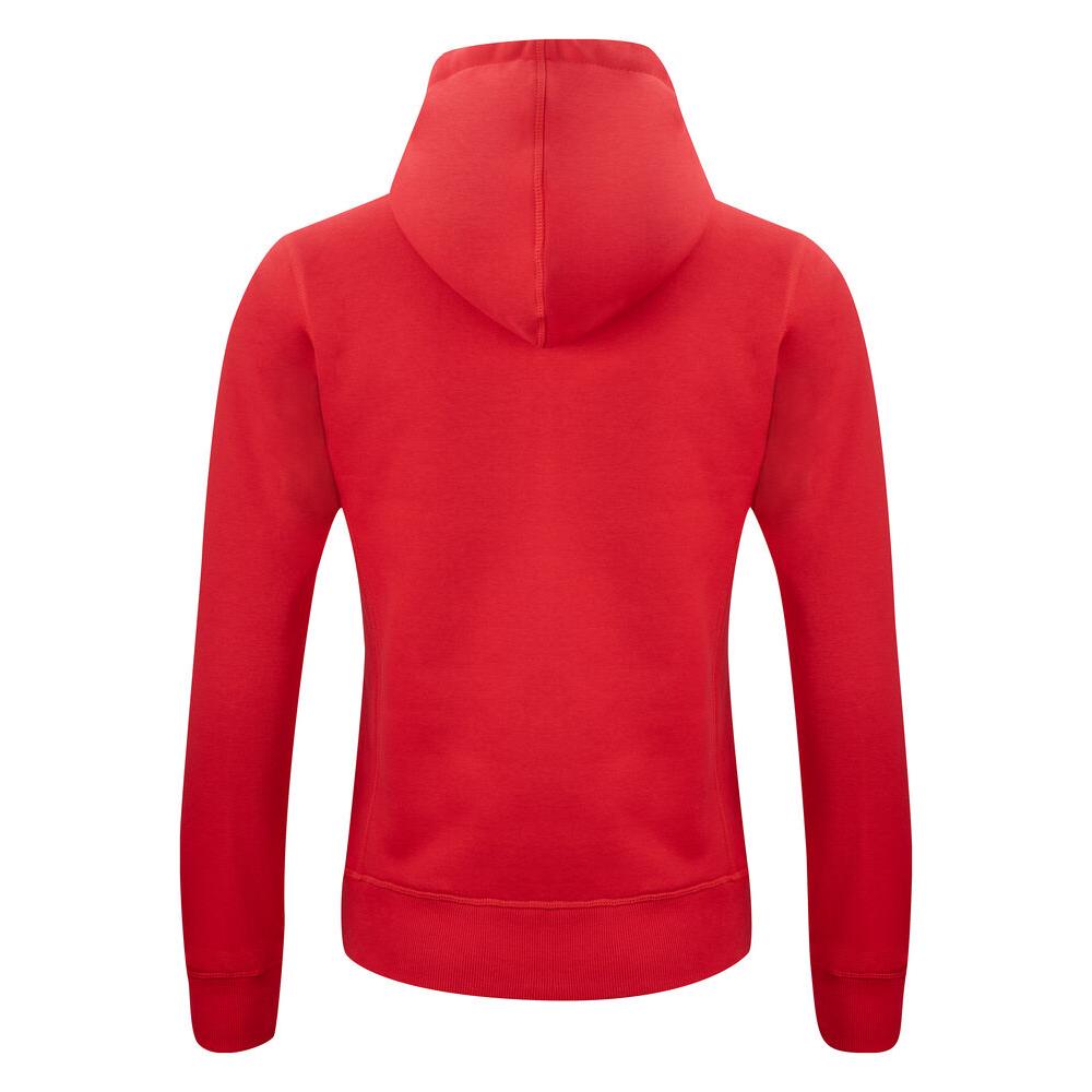 Classic Hoody Full Zip Women - Red - Image 2
