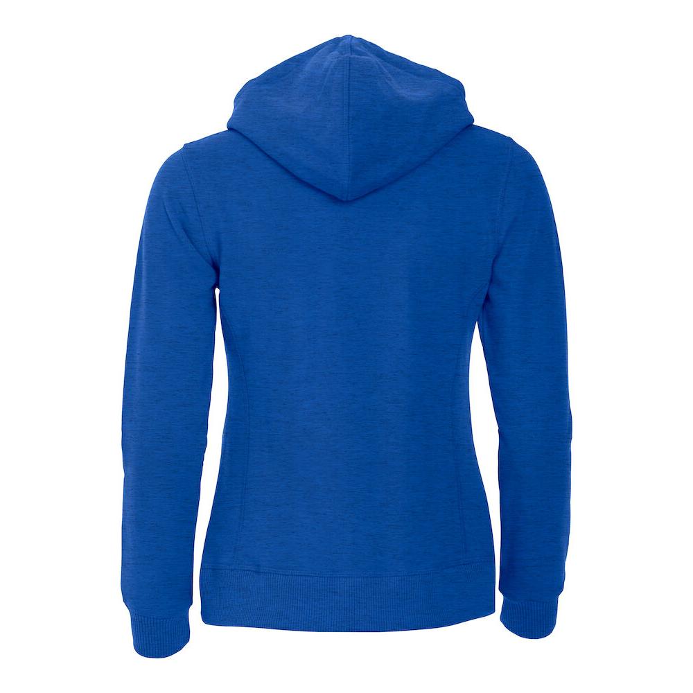 Classic Hoody Full Zip Women - Blue melange - Image 2