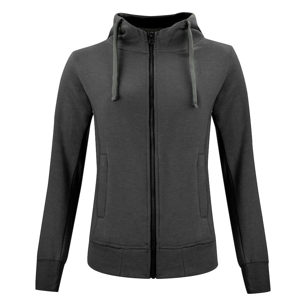 Classic Hoody Full Zip Women - Anthracite melange - Image 1