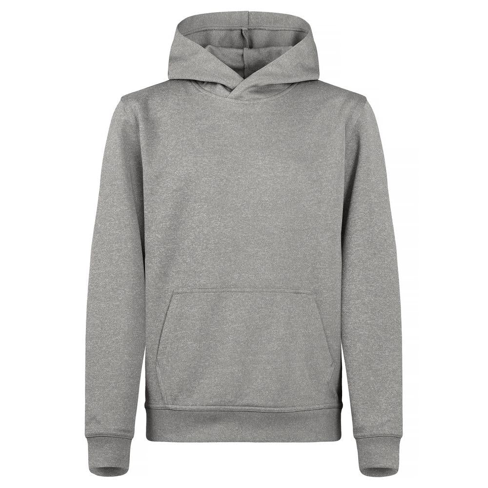 Basic Active Hoody Junior - Grey Melange - Image 1