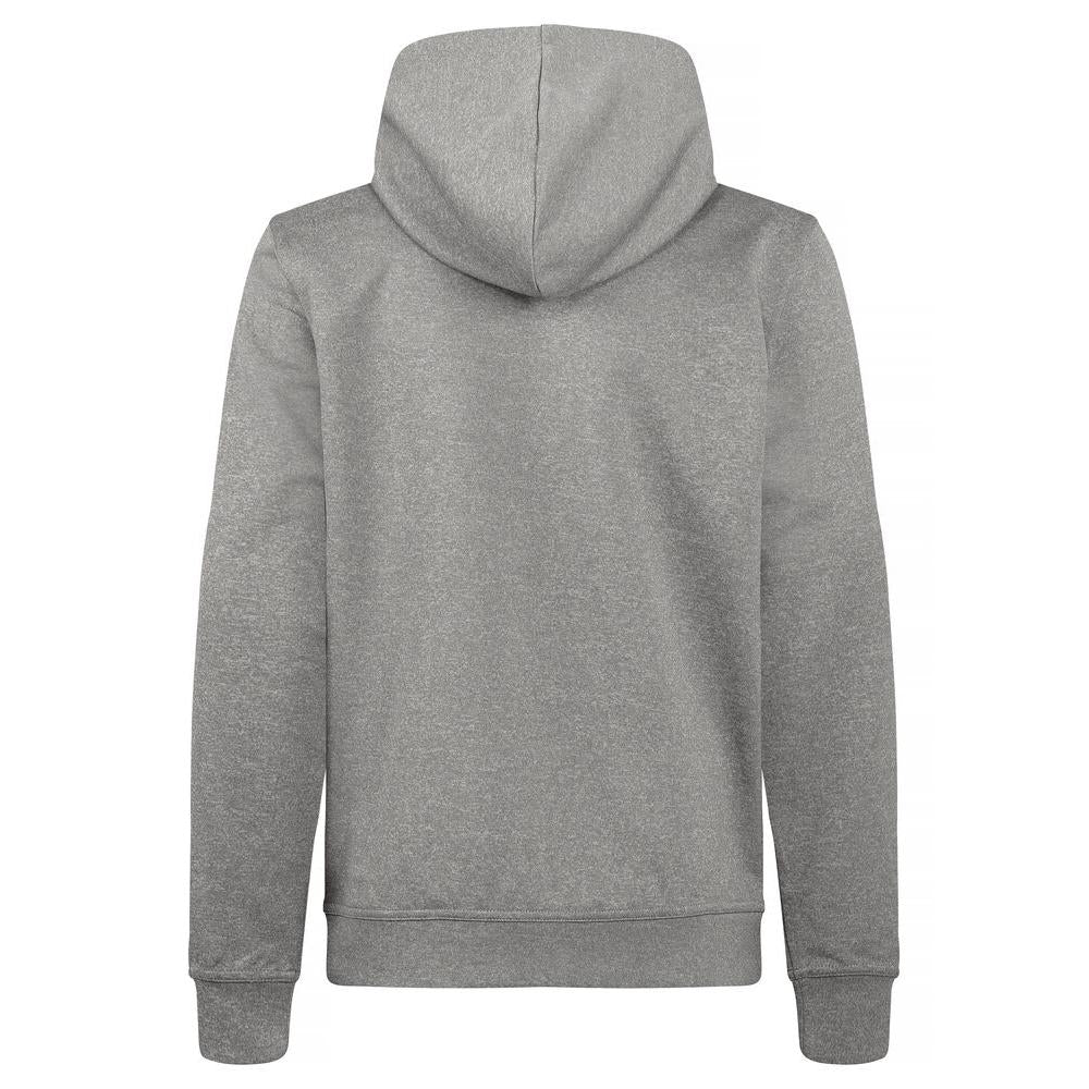Basic Active Hoody Junior - Grey Melange - Image 2
