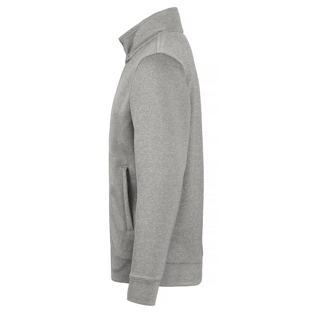 Basic Active Cardigan Junior - Grey Melange - Image 3