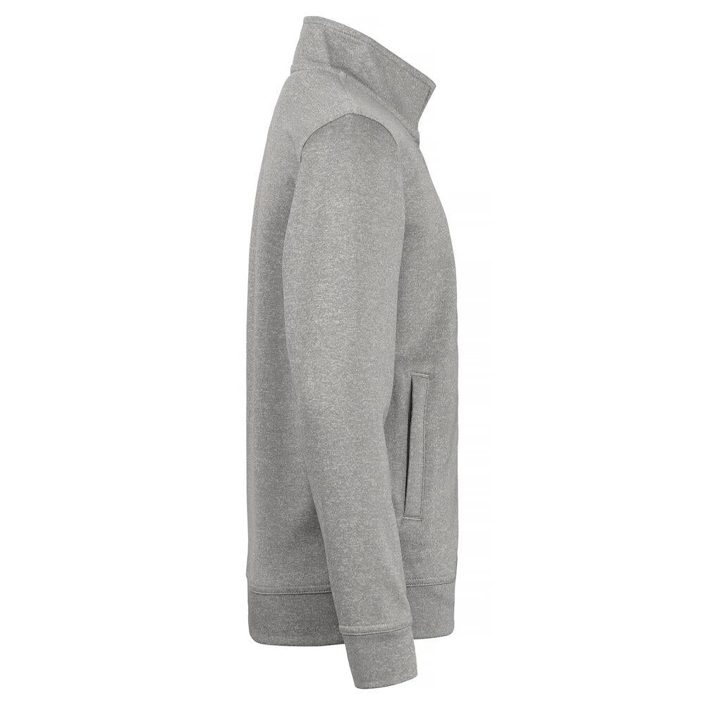 Basic Active Cardigan Junior - Grey Melange - Image 4