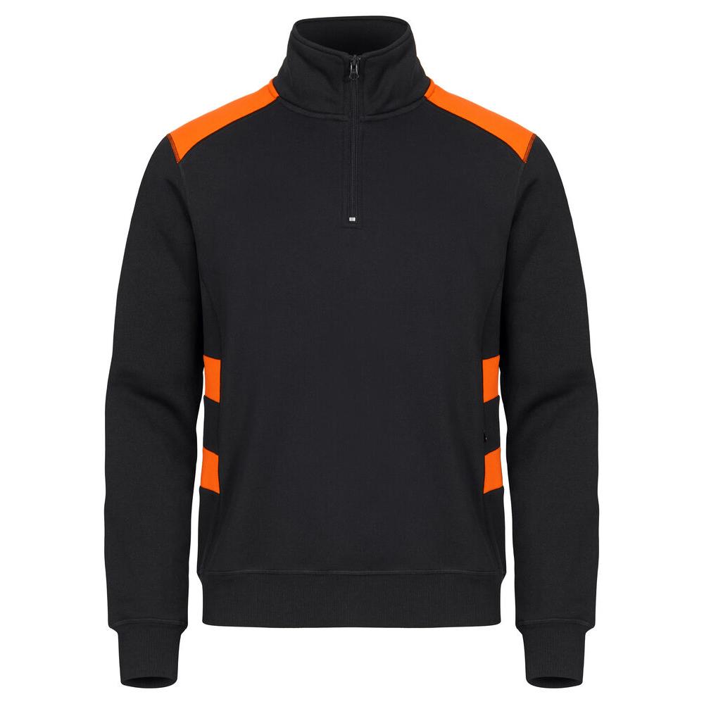 Ambition Half Zip - Visib Orange - Image 1