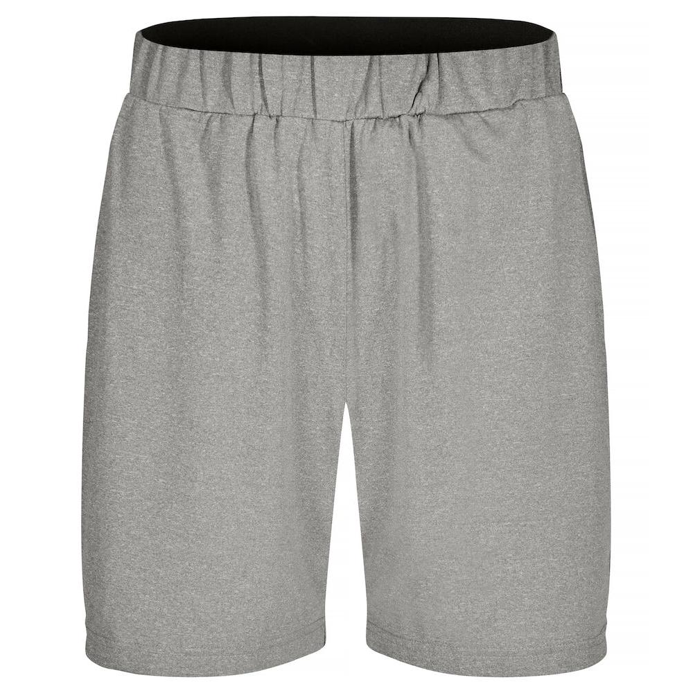 Basic Active Shorts - Grey Melange - Image 1