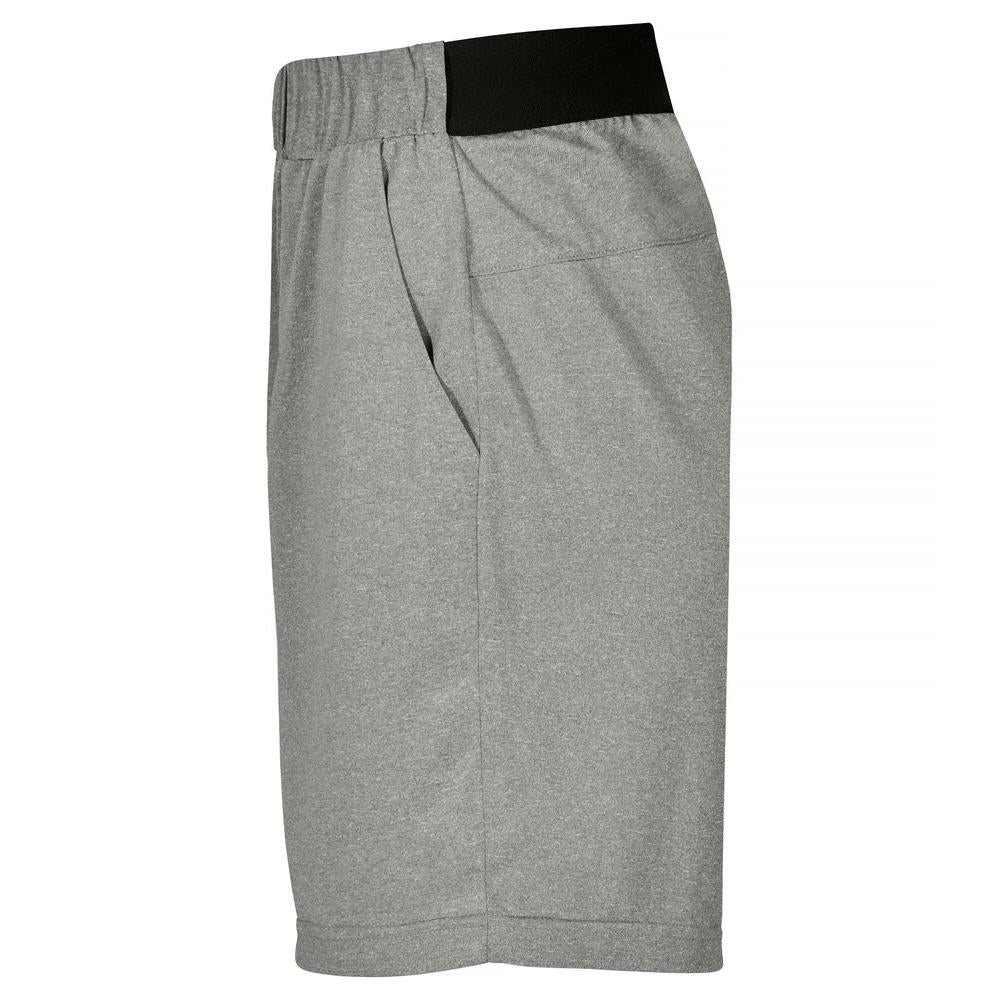 Basic Active Shorts Junior - Grey Melange - Image 3