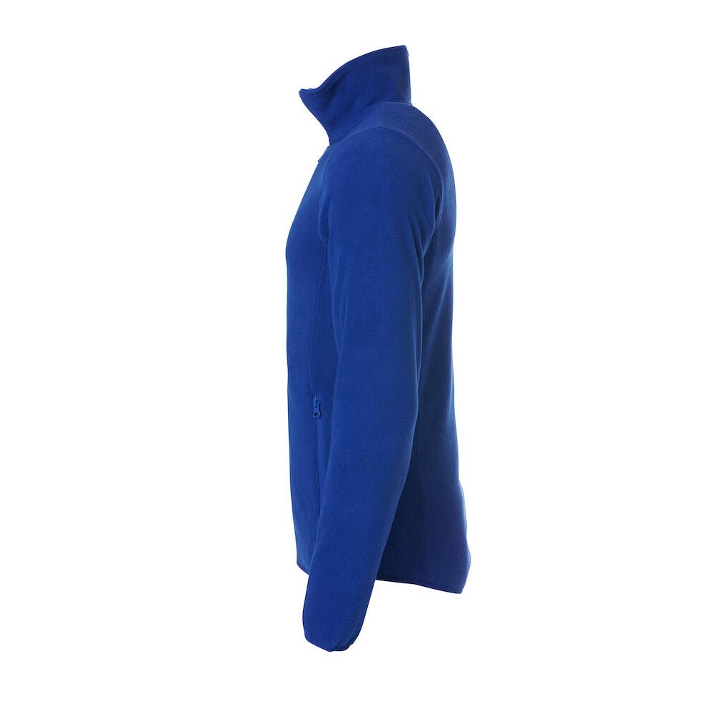 Basic Polar Fleece Jacket - Royal blue - Image 3
