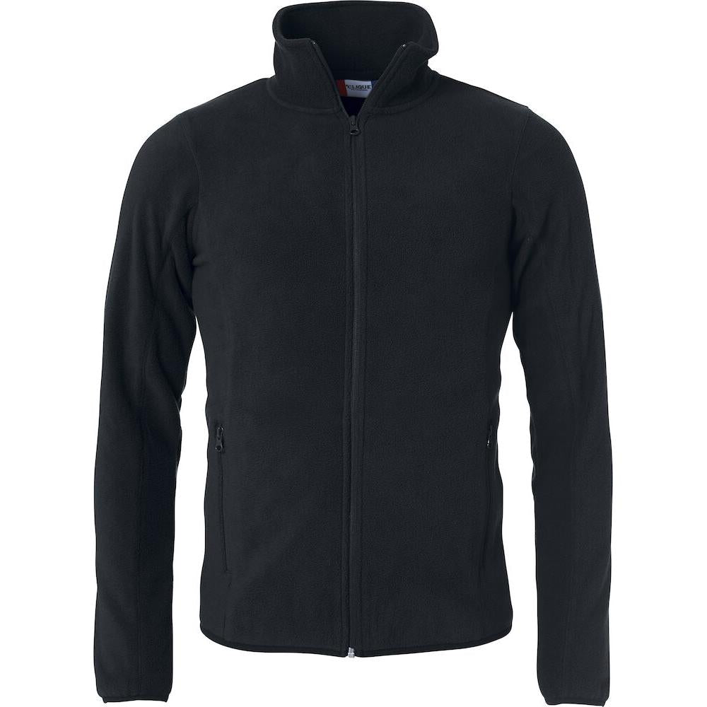 Basic Polar Fleece Jacket - Black - Image 1