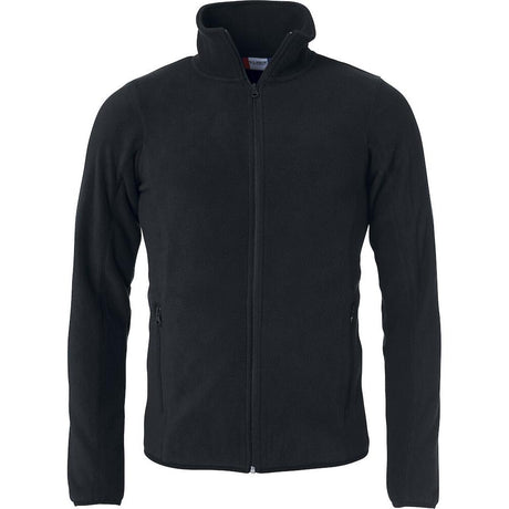 Basic Polar Fleece Jacket - Black - Image 1