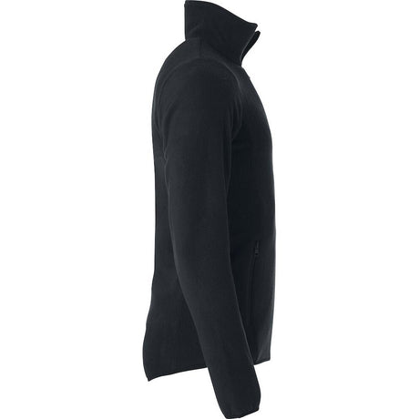 Basic Polar Fleece Jacket - Black - Image 4