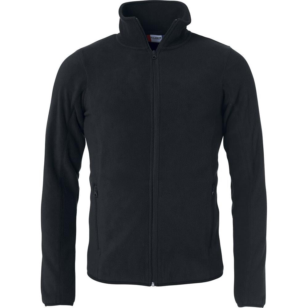 Basic Polar Fleece Jacket - Black - Image 1