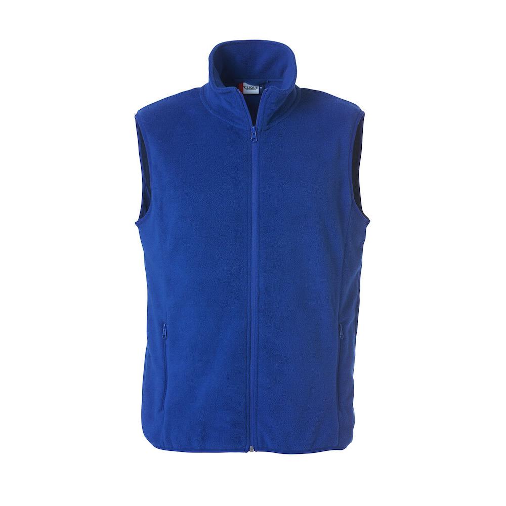 Basic Polar Fleece Vest - Royal blue - Image 1