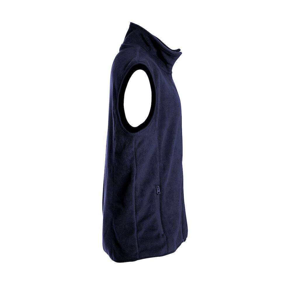 Basic Polar Fleece Vest - Dark navy - Image 4
