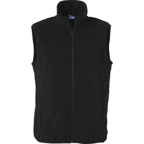 Basic Polar Fleece Vest - Black - Image 1