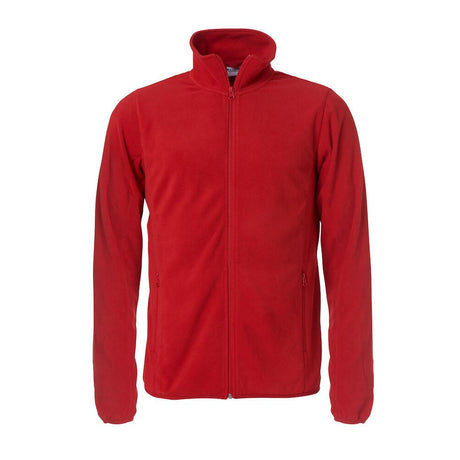 Basic Micro Fleece Jacket - Red - Image 1