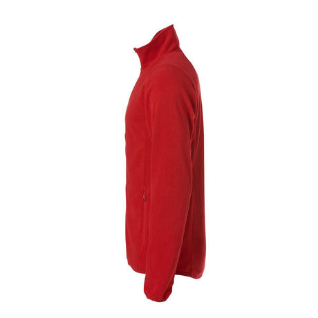 Basic Micro Fleece Jacket - Red - Image 3