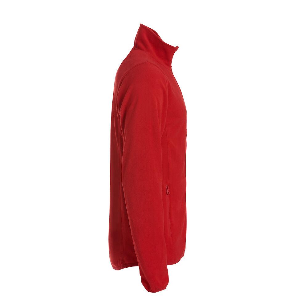 Basic Micro Fleece Jacket - Red - Image 4