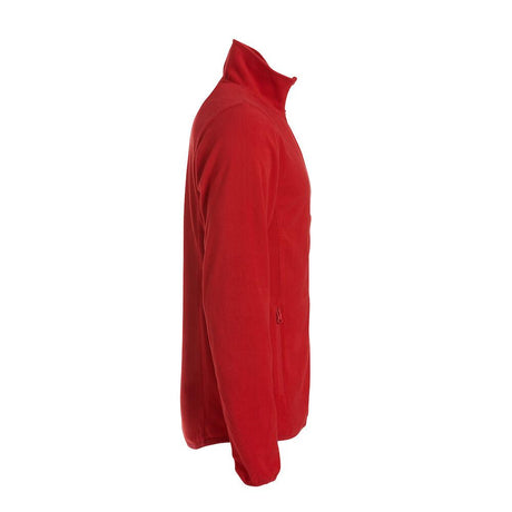 Basic Micro Fleece Jacket - Red - Image 4
