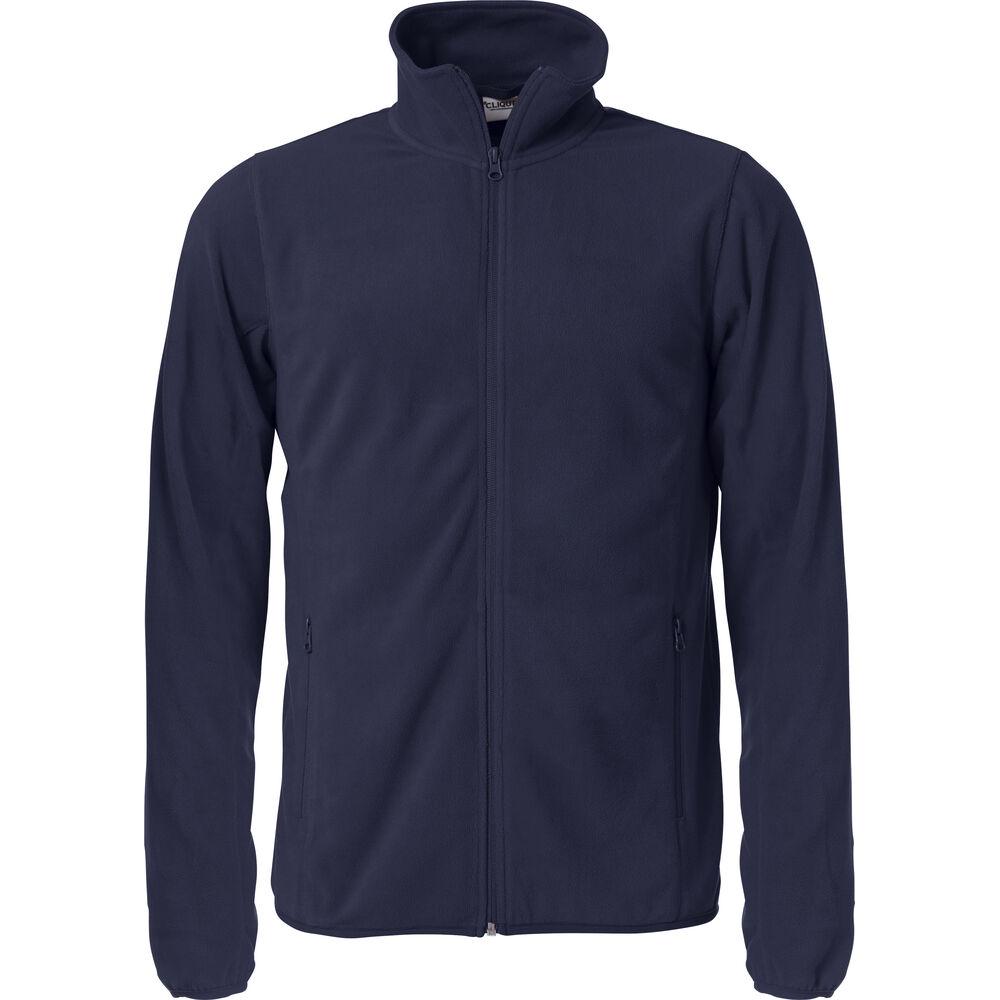 Basic Micro Fleece Jacket - Dark Navy - Image 1