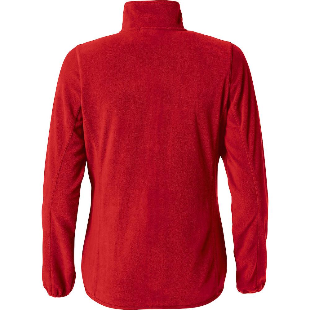 Basic Micro Fleece Jacket Women - Red - Image 2