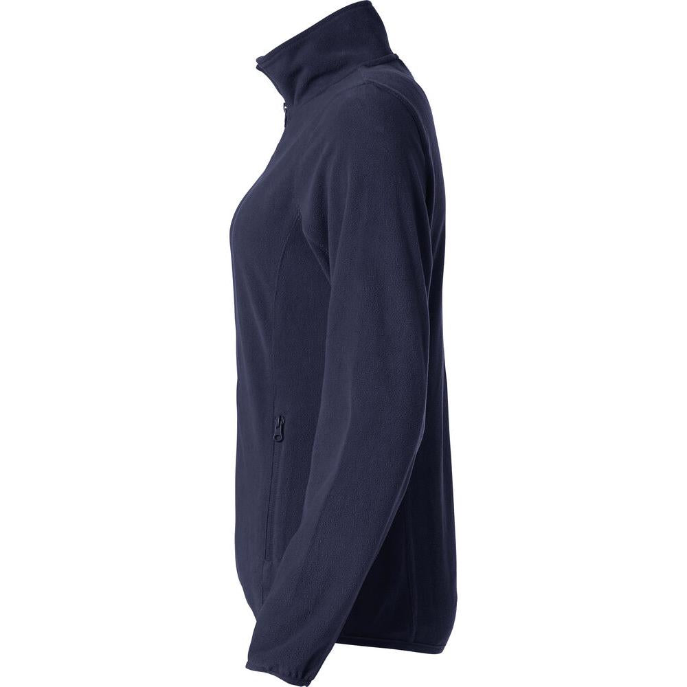 Basic Micro Fleece Jacket Women - Dark Navy - Image 3