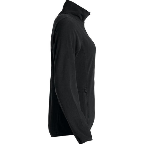 Basic Micro Fleece Jacket Women - Black - Image 4