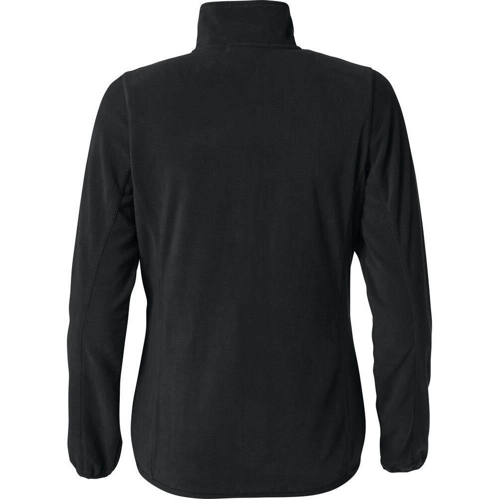Basic Micro Fleece Jacket Women - Black - Image 2