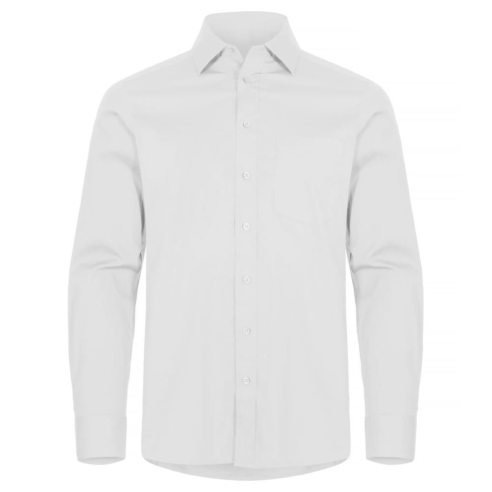 Stretch Shirt L/S - White - Image 1