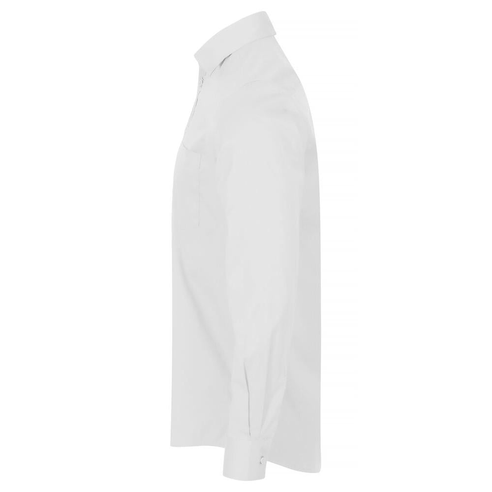 Stretch Shirt L/S - White - Image 3