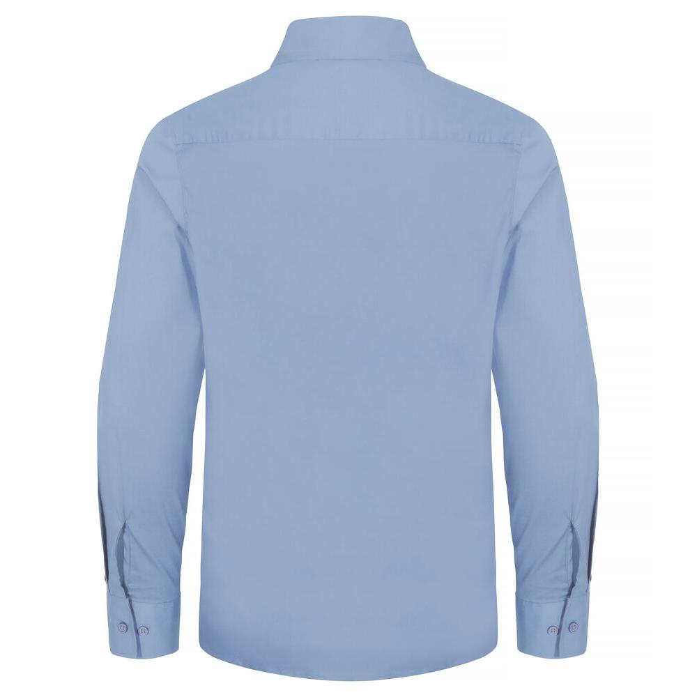 Stretch Shirt L/S - Light Blue - Image 2