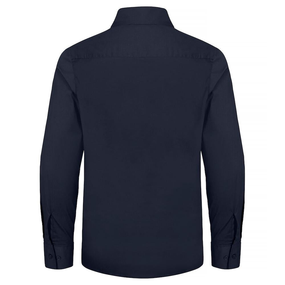 Stretch Shirt L/S - Dark Navy - Image 2