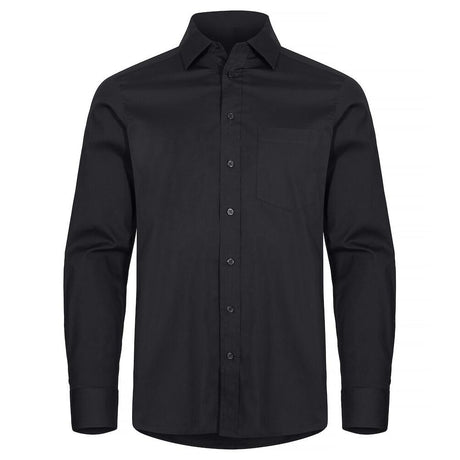Stretch Shirt L/S - Black - Image 1